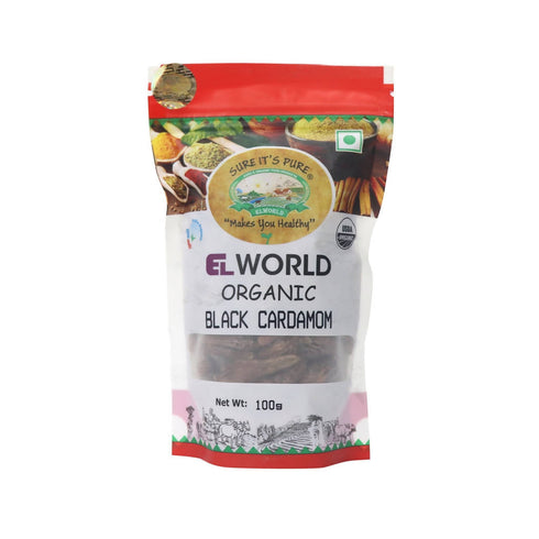 El World Organic Black Cardamom